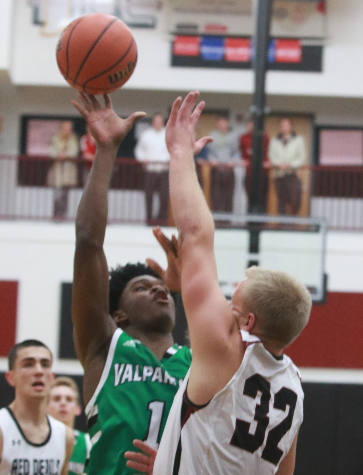 Boys basketball - Valparaiso at Lowell